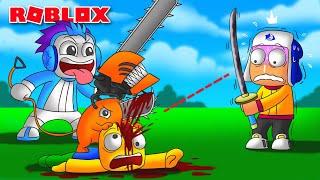 HABISIN 1.500 ROBUX UNTUK SAMURAI CHAINSAWAMAN DAN POCHITA AUTO TOP GLOBAL PAY TO WIN DI ROBLOX!!