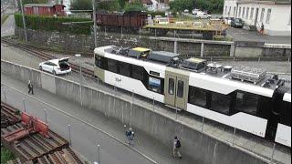 Rigi Bahnen - Test of the new generation of Rigi Railways train made by Stadler