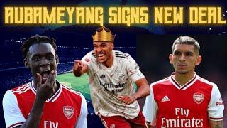 Aubameyang signs NEW contract | Arsenal reject Balogun Sheffield United bid | Torreira to Torino