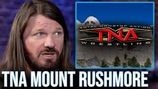 AJ Styles Gives His TNA Mount Rushmore