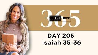 Day 205 Isaiah 35-36 | Daily One Year Bible Study | Audio Bible Reading with Commentary