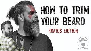 HOW TO TRIM YOUR BEARD - KRATOS EDITION - with GQ's Matty Conrad