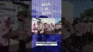 Inilah arahan Kapolres Trenggalek Acara Halal Bihalal  17 Mei 2022 Part 2