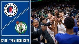 Clippers Largest Comeback in Franchise History at Celtics | 2/9