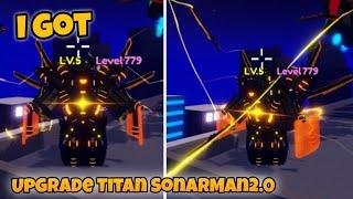 I Got Upgrade Titan SonarMan2.0 in Bathroom Attack | Roblox