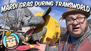 Mardi Gras in St. Louis and Transworld Day 2 - Insane Celebration - More Amazing Halloween Items!