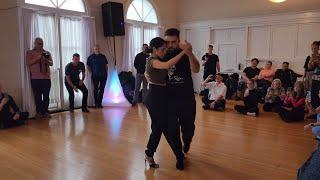 Argentine tango workshop circular moves: Clarisa Aragón & Jonathan Saavedra - Tú