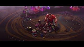 Wreck-It Ralph - Ralph destroys Vanellope's kart (Korean)