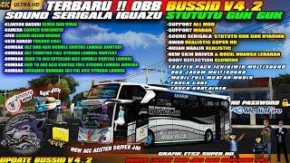 UPDATE BUSSID V4.2!! OBB BUSSID V4.2 TERBARU SOUND SERIGALA STUTUTU GUK GUK GRAFIK SUPER HD 4K