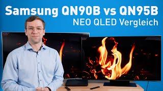 Samsung QN90B vs QN95B - Lohnt sich der teurere Neo QLED TV?