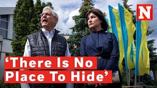 Attorney General Visits Ukraine To Discuss War Crimes: 'No Place To Hide'