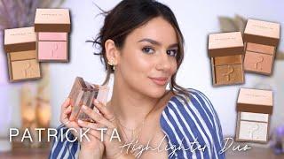 PATRICK TA HIGHLIGHTER DUOS: Application + Review All Shades || Tania B Wells