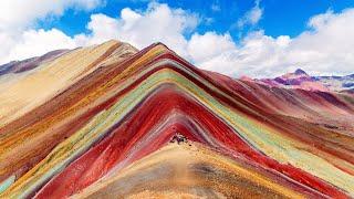 The Colorful Mountain in Peru; Rainbow Mountain