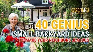 40 GENIUS Backyard Landscaping Hacks to Make Your Neighbors JEALOUS! 