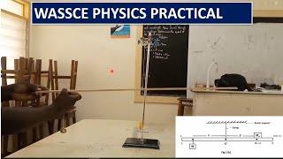 WASSCE 2020 PHYSICS PRACTICAL - MOMENT