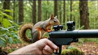 SQUIRREL HUNTING - Is A Low Powered AirGun Powerful Enough?