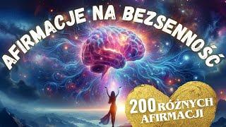 Lekarstwo na BEZSENNOŚĆ - Uzdrawiająca Afirmacje Na GŁĘBOKI SEN