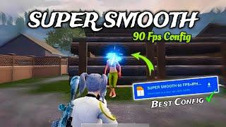 SUPER SMOOTH 90 FPS UNLOCK C⭕NFIG  IN BGMI/PUBG #shorts