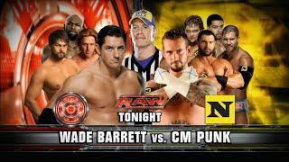 Wade Barrett vs CM Punk - John Cena Special Guest Referee: Raw, Jan. 24, 2011