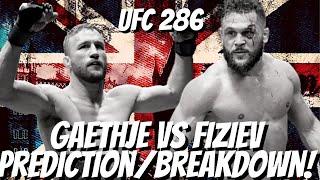 Justin Gaethje vs. Rafael Fiziev Prediction and Breakdown | UFC 286 Picks |