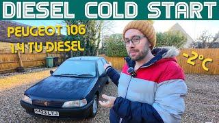 90s Diesel Peugeot 106 Cold Start