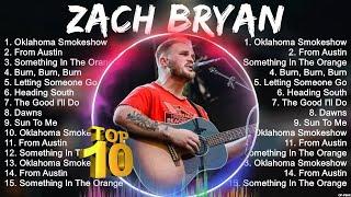 Zach Bryan Greatest Hits ~ Zach Bryan Top 10 2024 ~ Zach Bryan Of All Time