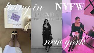 New York Diaries | settling into my apartment, week in my life, working out & new york fashion week