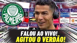 SE RENDEU AO VERDÃO! OLHA O QUE CRISTIANO RONALDO FALOU DO PALMEIRAS! NOTICIAS DO PALMEIRAS HOJE!