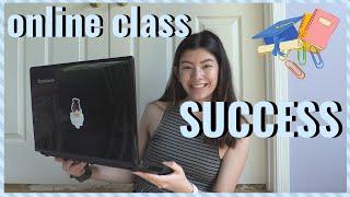 10 TIPS on how to be SUCCESSFUL in ONLINE CLASSES! [From a Straight A Online Class Student]