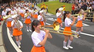 Kyoto Tachibana SHS Band / Tokoname City 70th Anniversary Parade（Sep 29,  2024）