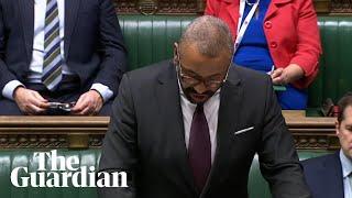 James Cleverly announces measures to cut legal immigration