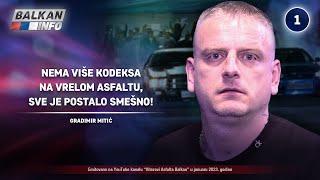 INTERVJU: Gradimir Mitić - Nema više kodeksa na vrelom asfaltu, sve je postalo smešno! (5.1.2023)