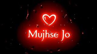 Mujhse Jo Najre Churane Lage Ho Lagta Hai Koi Aur Gali Jaane Lage Ho||black screen whatsapp status