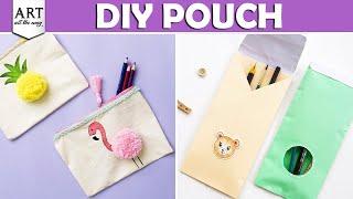 DIY Pouch | Back to school craft ideas | How to make a pencil pouch @VENTUNOART