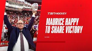 ‘You don’t win the Stanley Cup, you share it’: Maurice happy to share victory with players