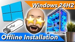 Keine Mythen, nur Fakten! Windows 11 24H2 Installation ohne Online-Zwang!