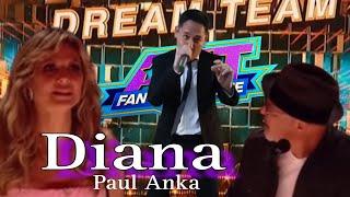 Extraordinary Performance! Paul Anka Replica  | Diana | they cant believe this performance