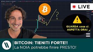 BITCOIN, CRYPTO: LA NOIA POTREBBE FINIRE MOLTO PRESTO! (inizia a tenerti forte...)