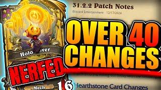 *HUGE PATCH* 40+ Hero/Card Changes?! | Hearthstone Battlegrounds