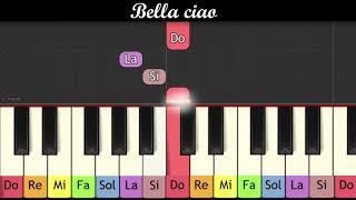 Piano pour enfant - Bella ciao