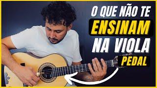 COMO FAZER A TÉCNICA DE  PEDAL NA VIOLA - Aprenda Passo a Passo | tutorial | Como tocar na viola