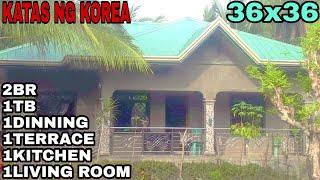 bungalow house,simple ofw house from South Korea