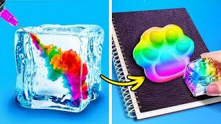 NEW CREATIVE RAINBOW ART CHALLENGE!  Cute Drawing & Painting Hacks By YayTime! FUN