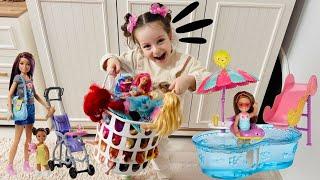 Evcilik Videoları!Ada Niloya Evini Düzenliyor!Baby Doll Kız Evcilik Videosu,Oyuncak Ev Düzeni#baby