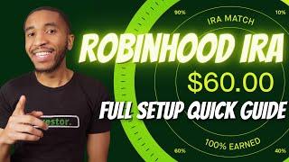 Robinhood IRA Walkthrough