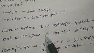 Summery of bioinorganic chemistry NET SET GATE