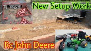 New Setup mini Farmhouse work and rc John Deere