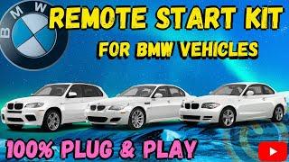100% Plug & Play Remote Start Kit for BMW Vehicles