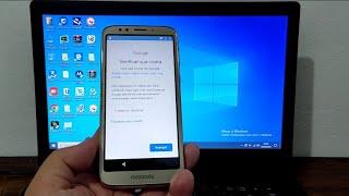 Desbloqueio conta Google Moto E5 Play Android 8.1 método Atualizado Sem Pc