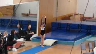 Hannah's Step 1 Vault Gymnastics 2012